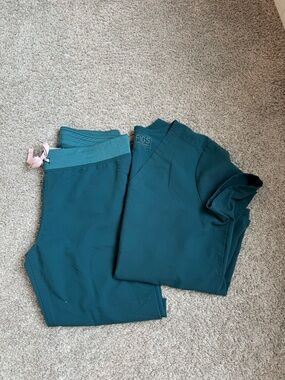 FIGS Scrubs - Deep Turquoise